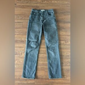 Abercrombie The 90s Straight Ultra High Rise